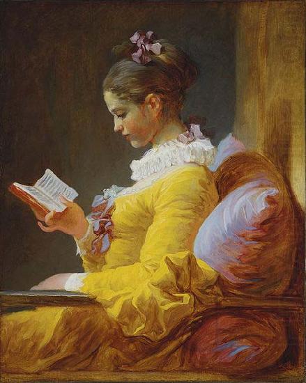 A Young Girl Reading, Jean-Honore Fragonard
